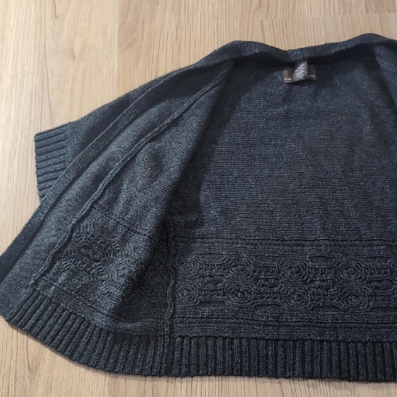 Fenn Wright Manson Gray Cardigan Sweater Chunky Knit - Picture 6 of 7